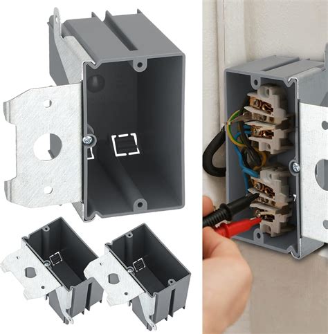 electrical industrial single gang remodel box|single gang electrical outlet box.